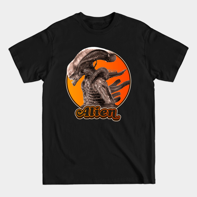 Retro Alien Xenomorph Tribute Alien Movie TShirt